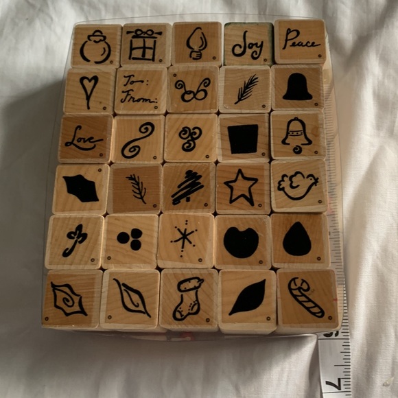 Christmas Set mini stamps - Picture 2 of 10